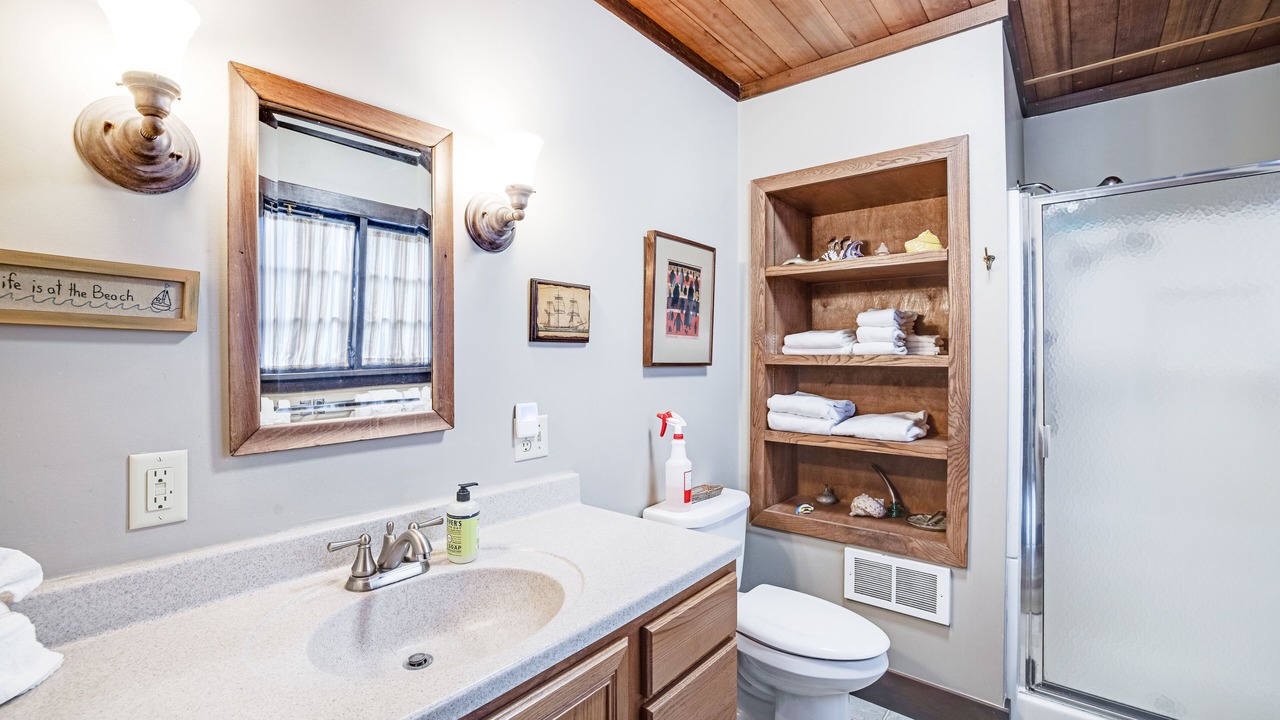 Photo of Bathroom in Downtown Cannon Beach