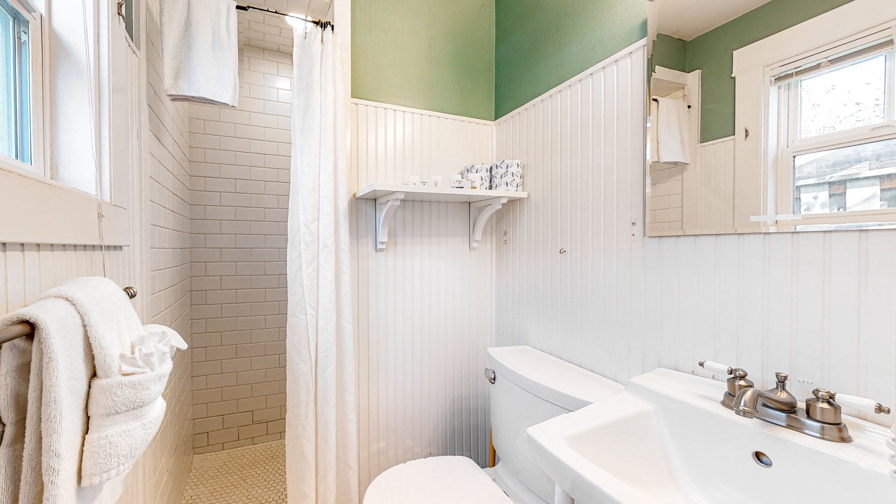 Photo of Bathroom in Downtown Cannon Beach