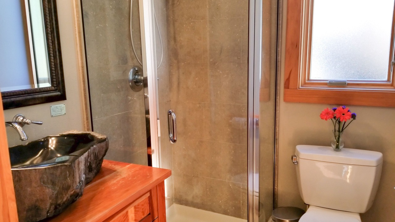 Photo of Bathroom in Happy Camp Hideaway