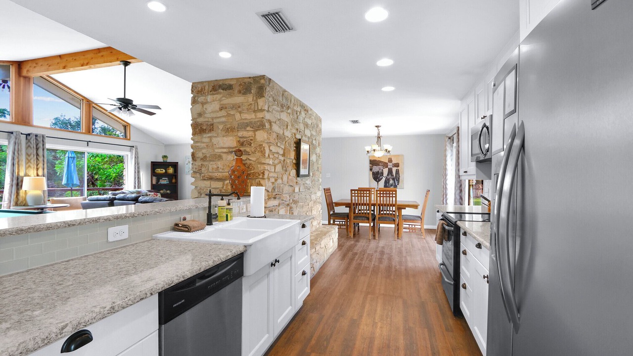 Photo of Kitchen in Wimberley