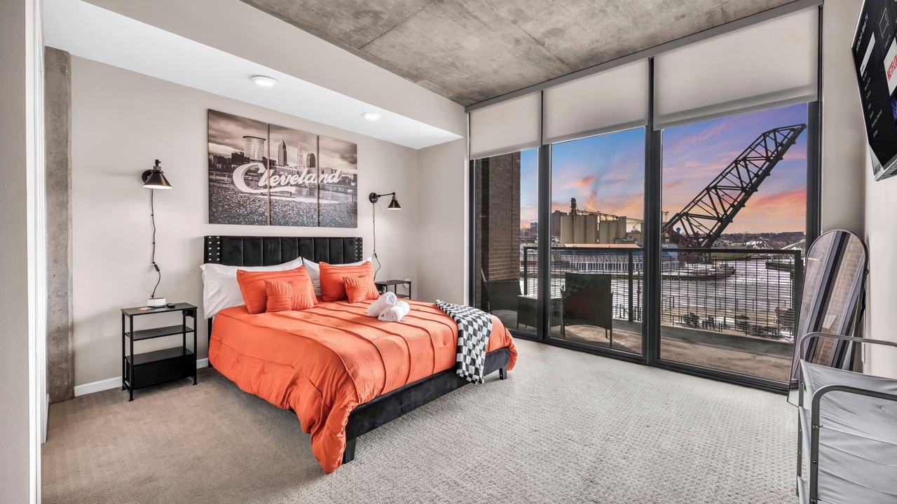 Photo of Bedroom in Downtown Cleveland