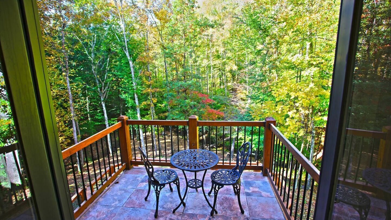 Photo of Patio Balcony in Sunset
