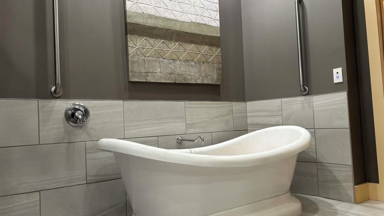 Photo of Bathroom in Downtown Syracuse