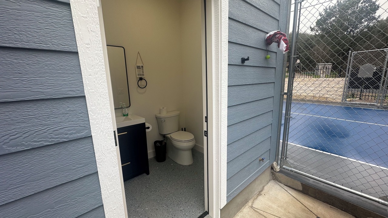 Photo of Bathroom in Jonestown