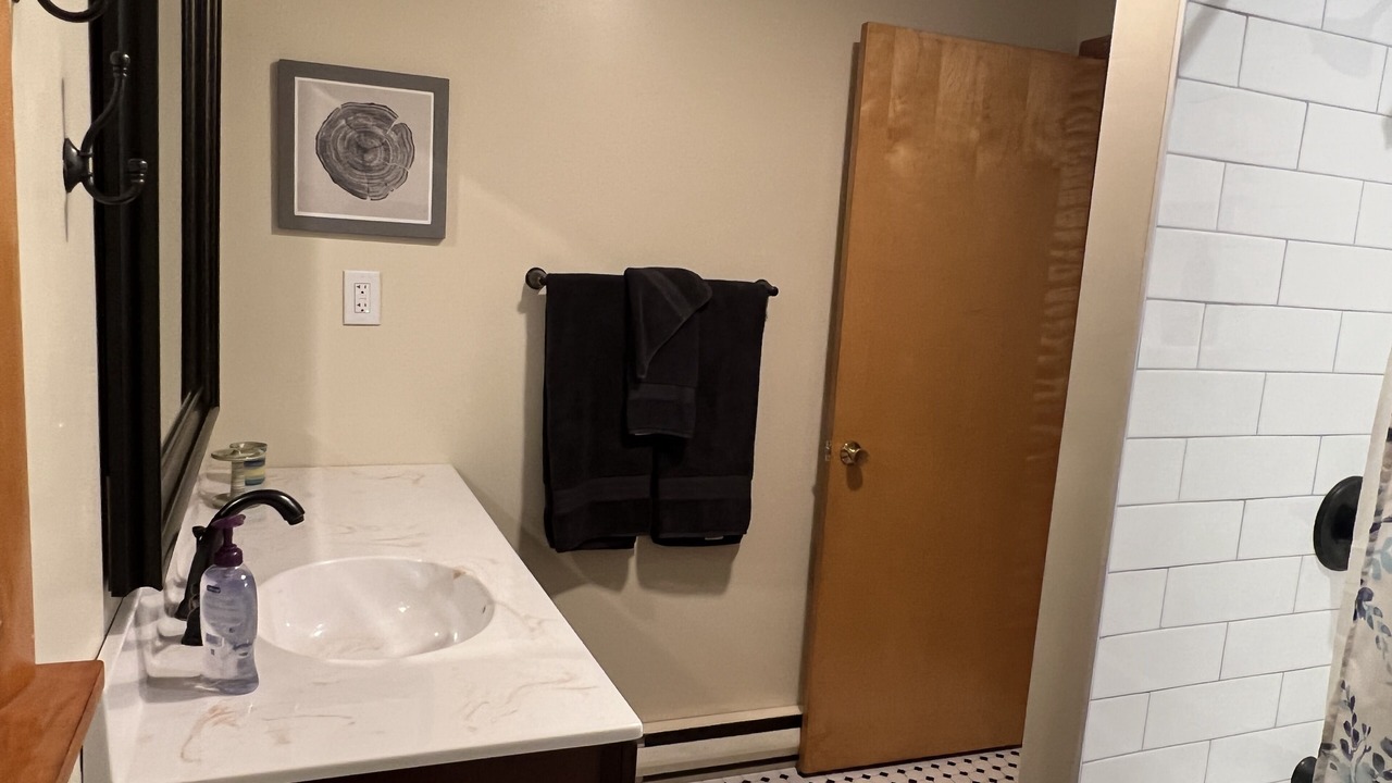 Photo of Bathroom in Beach Lake