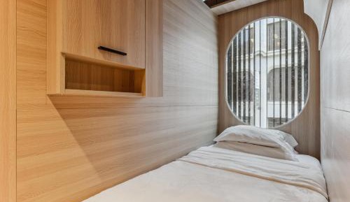 Single Bed in Female Dormitory Room