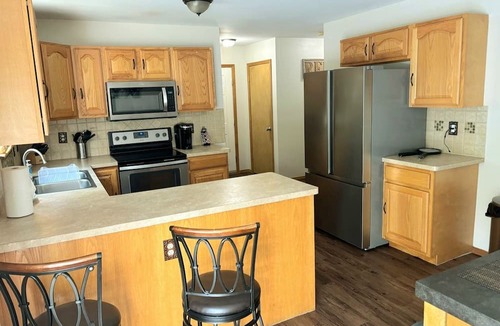 Bushkill House | Tranquil Waterfront Oasis w/Swingset, Firepit & Wi-Fi, Near Trails & Waterfalls